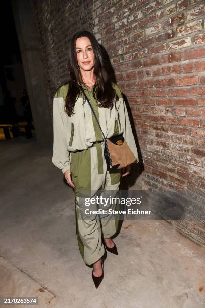 Alanis Morissette at 3.1 Phillip Lim RTW Spring 2025 as part of New York Ready to Wear Fashion Week on September 8, 2024 in New York, New York.