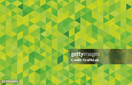 Abstract Geometric Green Triangle Pattern Background Design Abstract Geometric Green Triangle Pattern Background Design