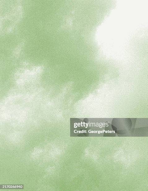 background illustration of cumulus clouds - khaki stock illustrations