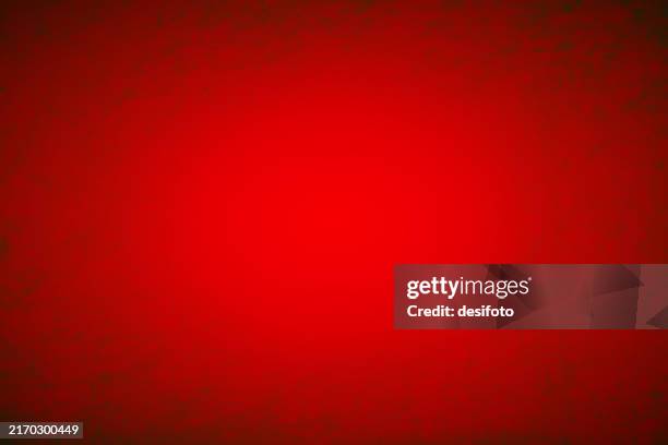 plain red background -vibrant bright red coloured plain horizontal blank empty stained messy scratched vector textured backdrop or wallpaper with vignette and smudged grunge texture at corners and edges - whitewashed wall stock illustrations