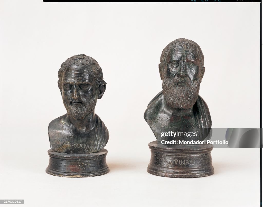 Bustiers of Demosthenes and Zeno
