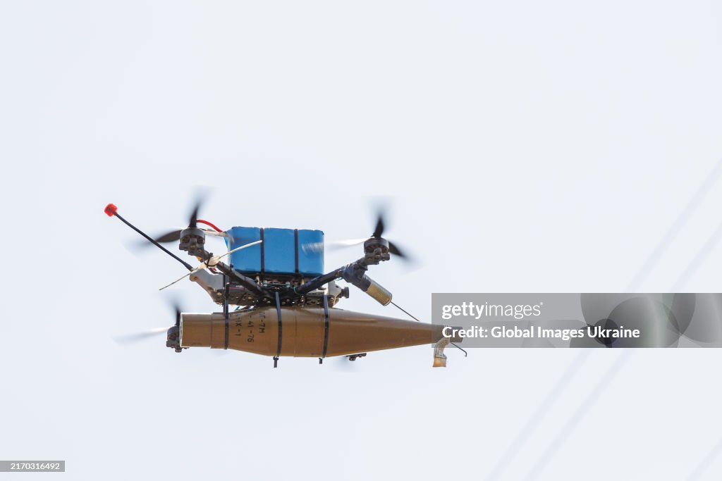 Ukrainian Soldiers Keep Defense In Sumy Oblast Using Drones