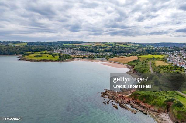 broadsands beach - paignton devon stock pictures, royalty-free photos & images
