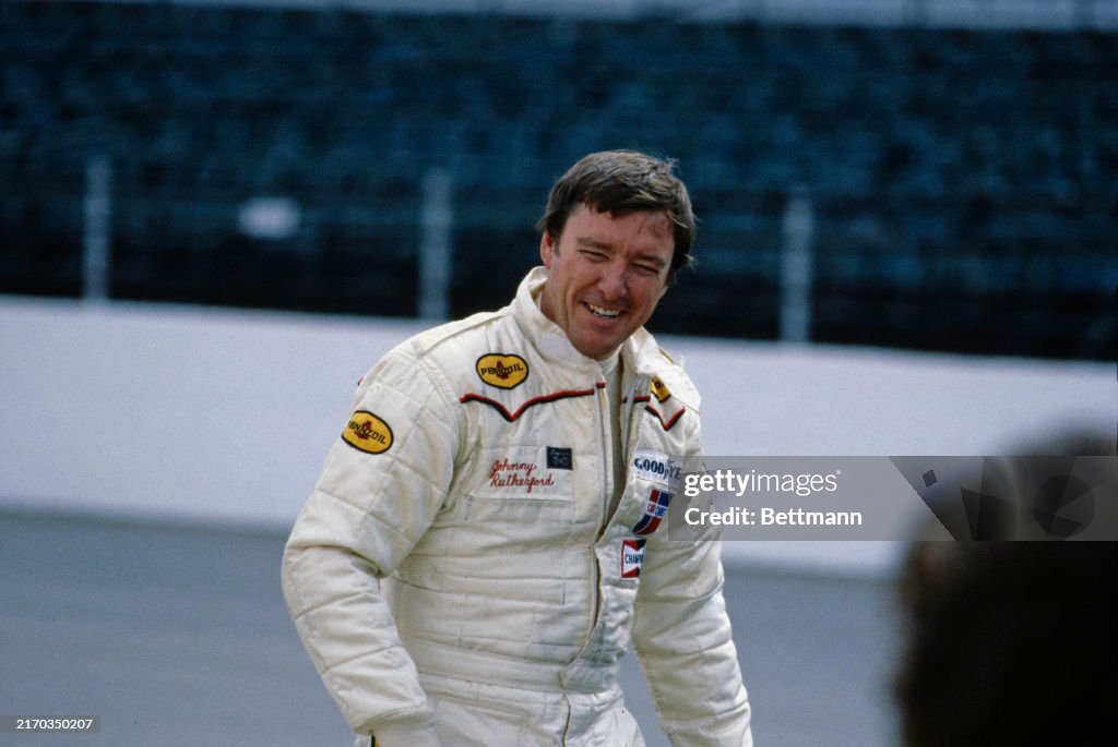 Joey Rutherford Racing American racing driver Johnny Rutherford, pole position driver at the ...