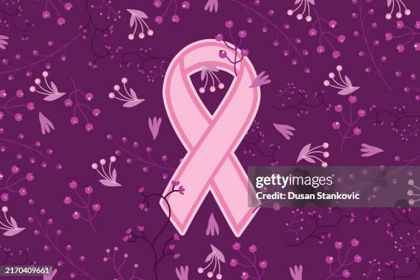 we are celebrating pink october - mammogram icon stock illustrations
