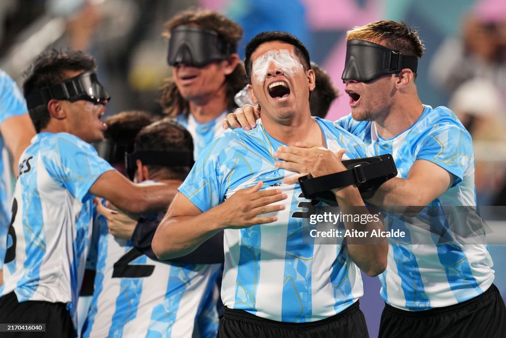 Blind Football - Paris 2024 Summer Paralympic Games: Day 8