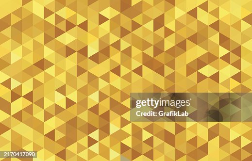Golden Geometric Abstract Triangle Pattern Background Golden Geometric Abstract Triangle Pattern Background