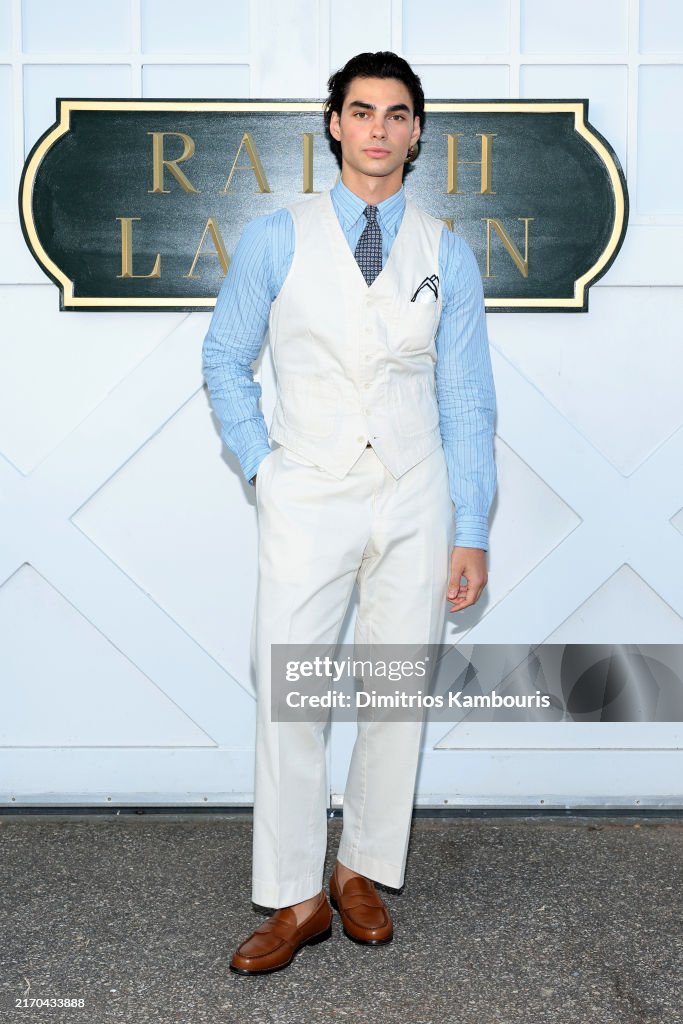 Jules Rott Jacob Rott attends the Ralph Lauren fashion show during New York ...
