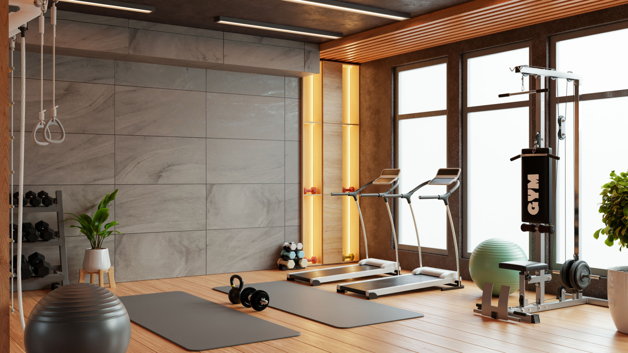 luxury gym