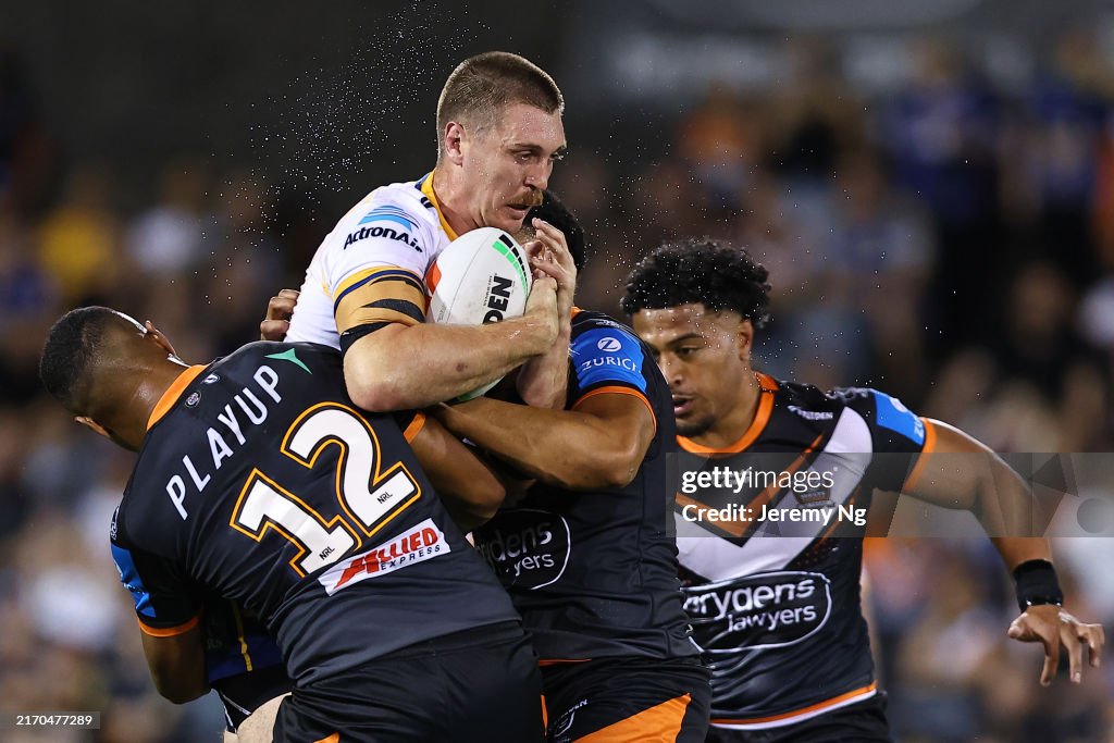 NRL Rd 27 - Tigers v Eels