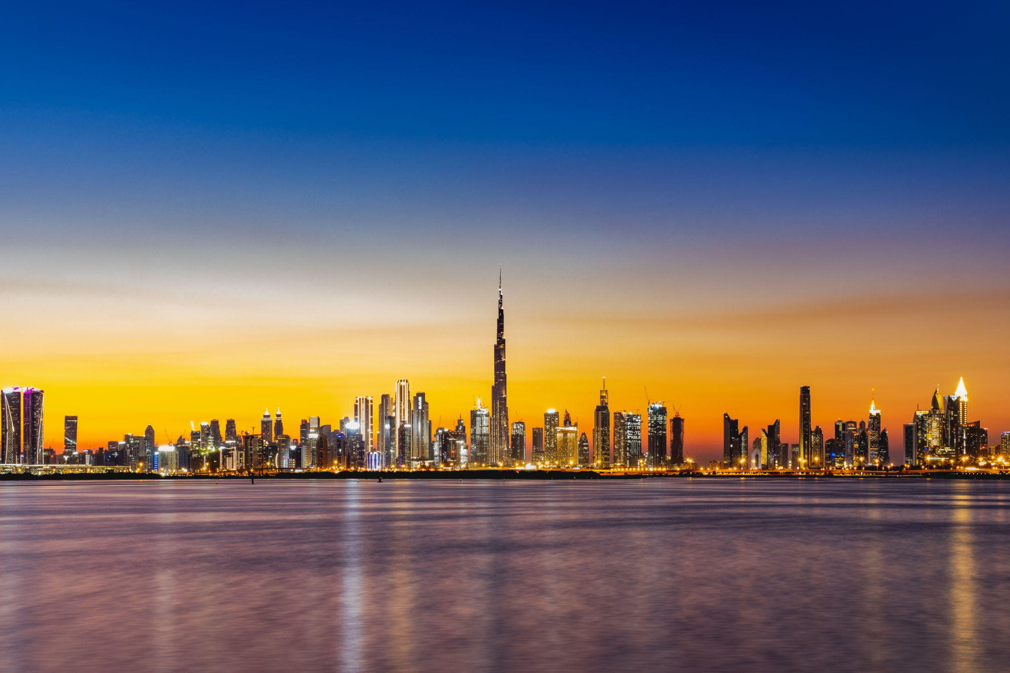 dubai sunset