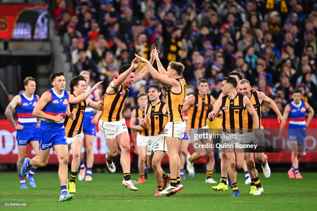 AFL Second Elimination Final - Western Bulldogs v Hawthorn