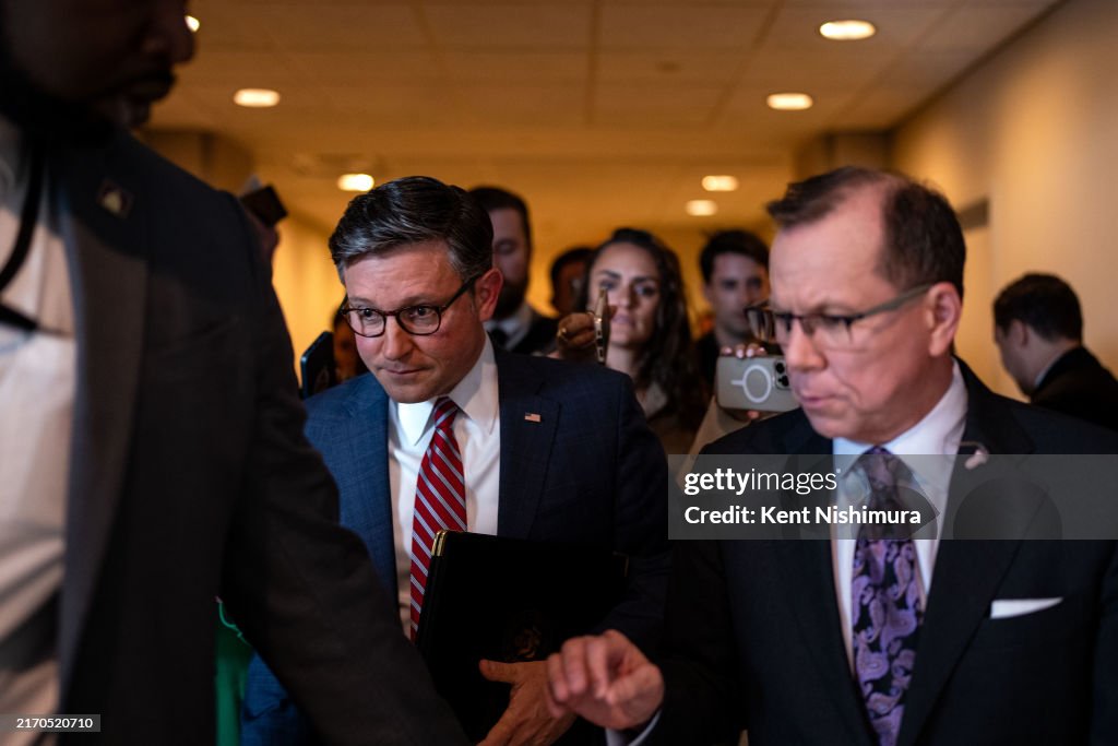 House Republican Conference Meets On Capitol Hill