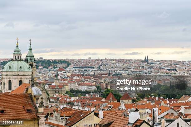 Praha Cheko 1,311 Panorama View Of Prague Czech Republic Stock Photos, High-Res ...