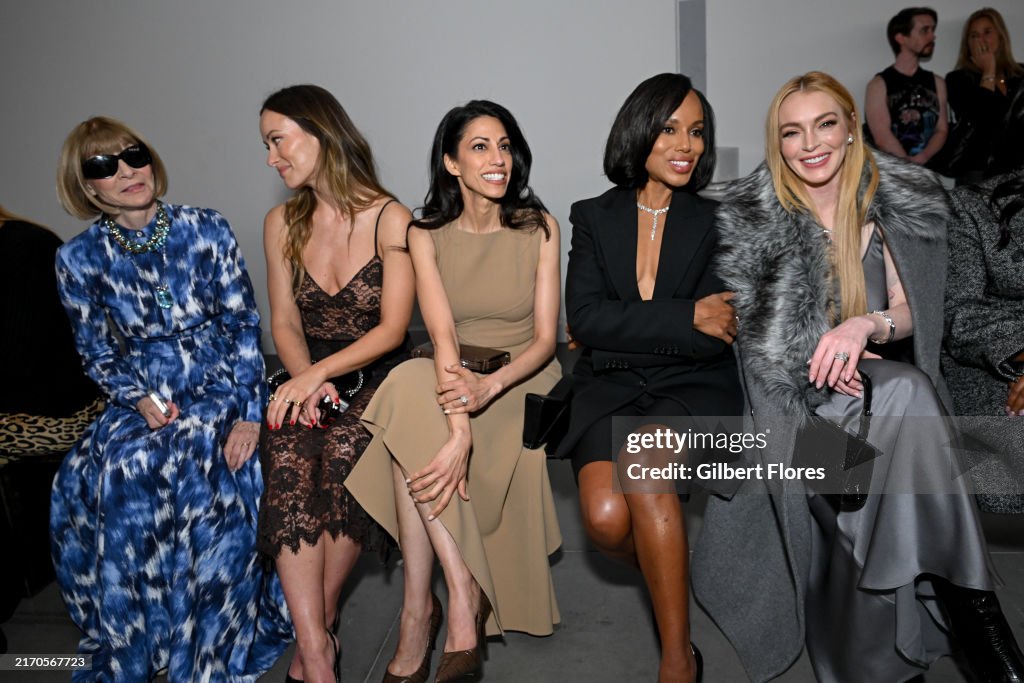 Michael Kors New York Fashion Week RTW Spring 2025 - Front Row