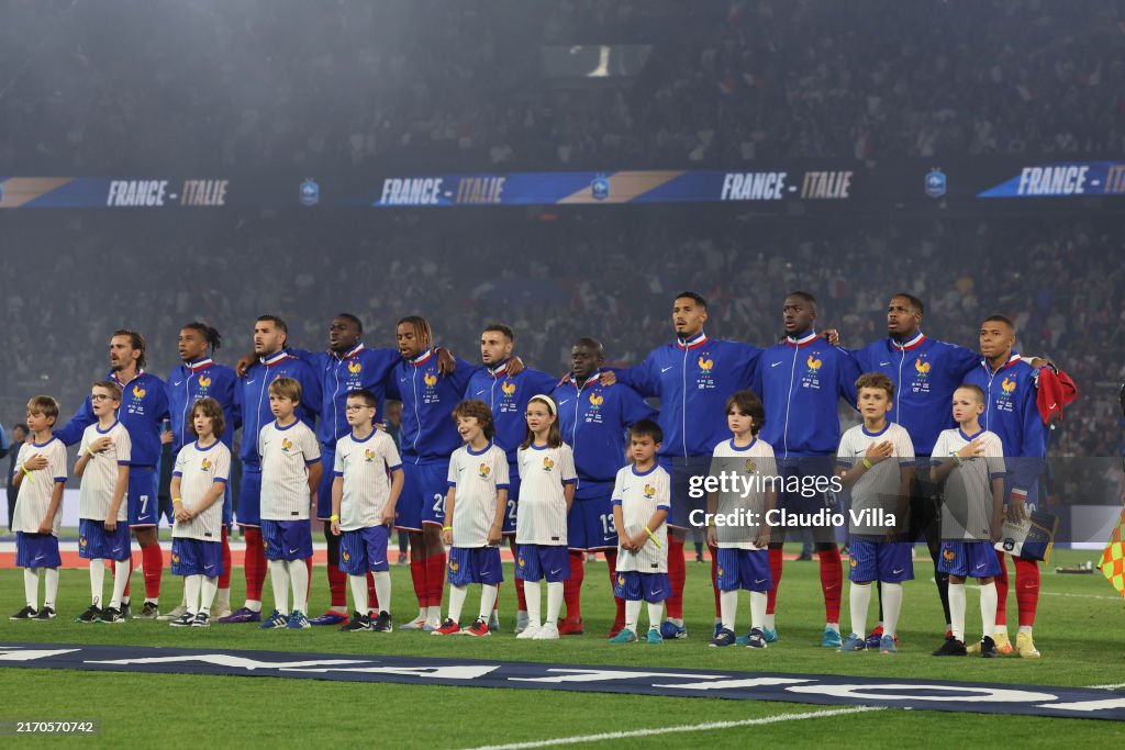 France v Italy - UEFA Nations League 2024/25 League A Group A2