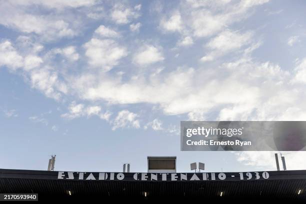 General view of the stadium prior to the South American FIFA World Cup 2026 Qualifier between Uruguay and Paraguay at Centenario Stadium on September...