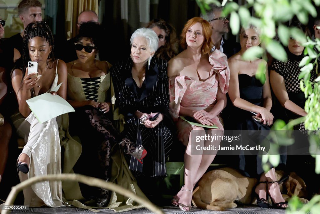 Christian Siriano SS25 Runway Show - Front Row/Atmosphere