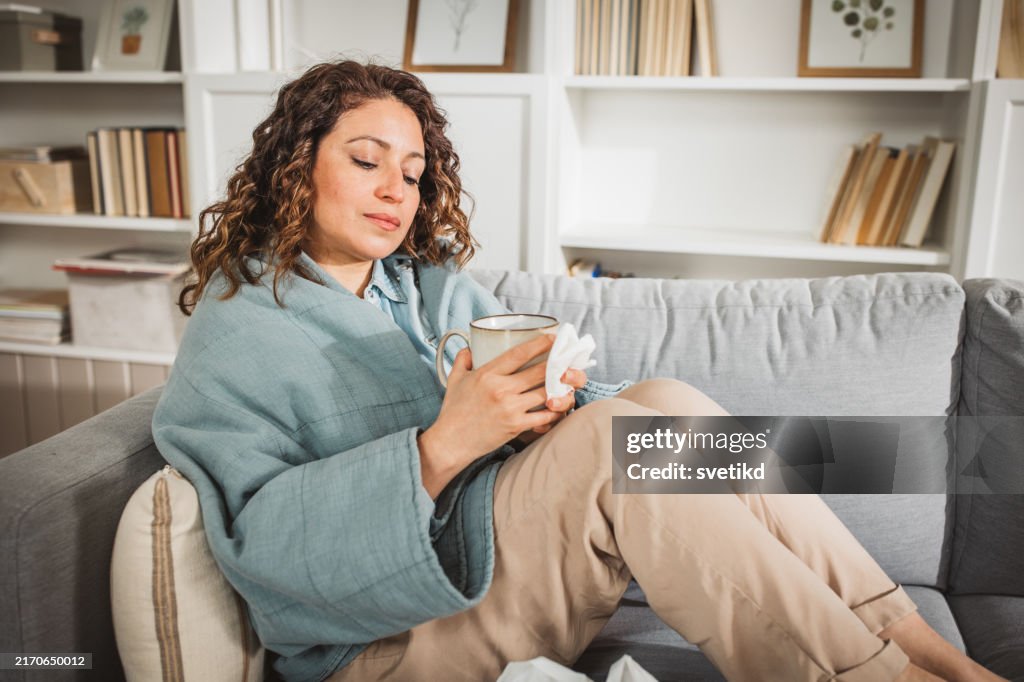Ill Woman Caught Cold