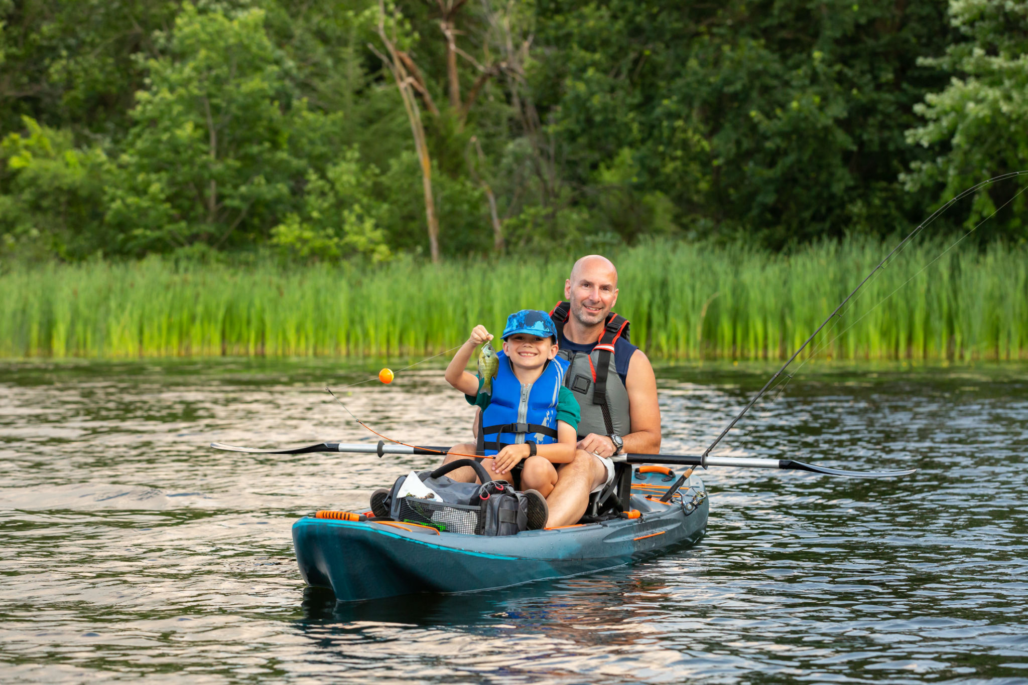 kayak fishing