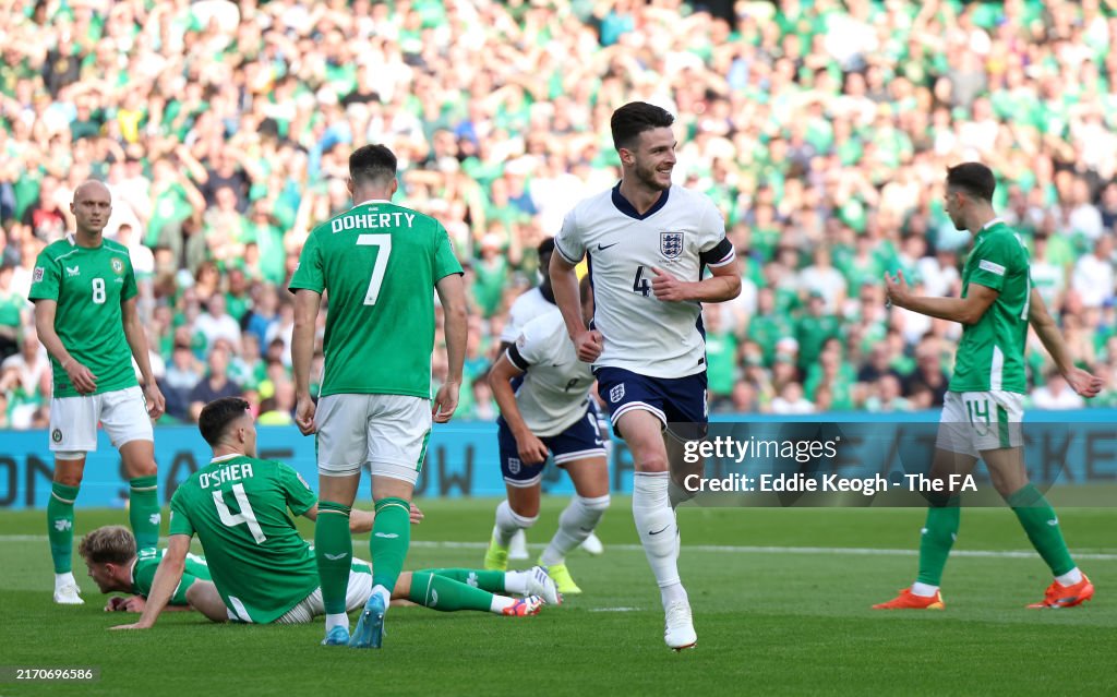 Republic of Ireland v England - UEFA Nations League 2024/25 League B Group B2