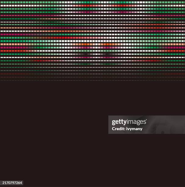 abstract led glowing light strip technology pattern background - led light strip stock illustrations