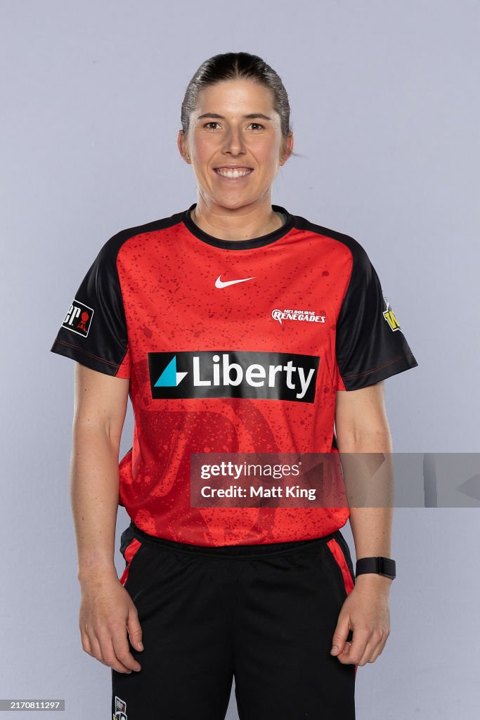 Georgia Rae Melbourne Georgia Wareham poses during a Melbourne Renegades 2024-25 WBBL... News ...