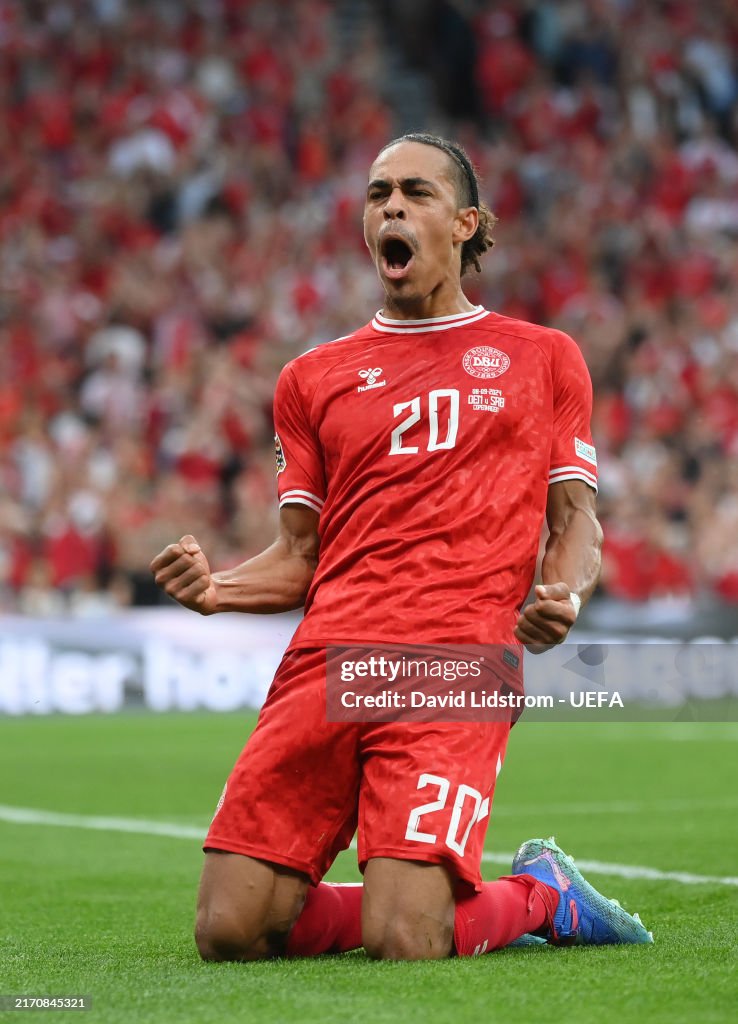 Denmark v Serbia - UEFA Nations League 2024/25 League A Group A4