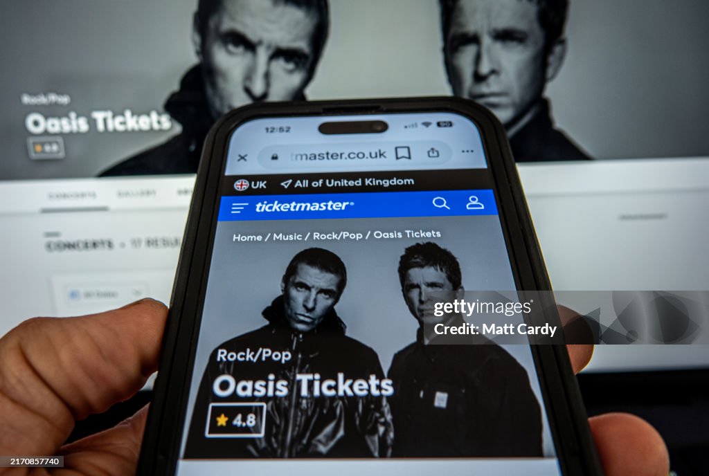 Investigation Launched Into Ticketmaster Over Oasis Reunion Ticket Sales