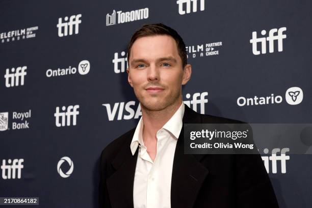 Nicholas Hoult attends the premiere of "The Order" during the 2024 Toronto International Film Festival at TIFF Lightbox on September 08, 2024 in...