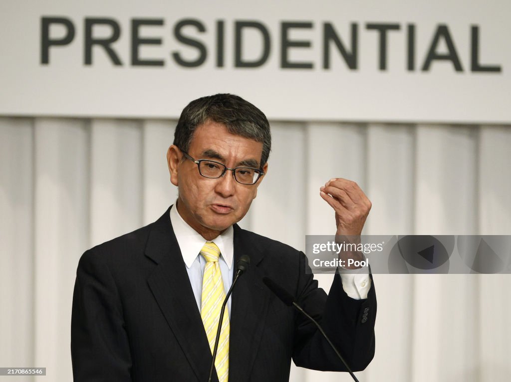 LDP Presidential Election Candidates Joint Press Conference