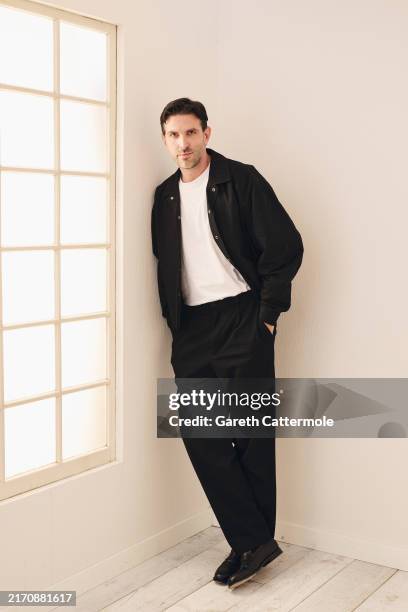 Fabian Stumm of 'Sad Jokes' poses in the Getty Images Portrait Studio Presented by IMDb and IMDbPro during the Toronto International Film Festival at...