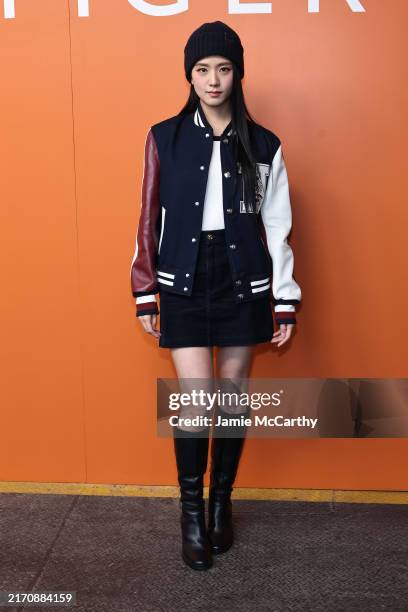 Kim Jisoo attends the Tommy Hilfiger fashion show during September 2024 New York Fashion Week on September 08, 2024 in New York City.