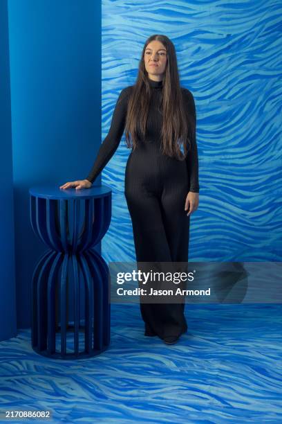Director Fleur Fortuné of 'The Assessment' is photographed for Los Angeles Times on September 8, 2024 during the Toronto International Film Festival...