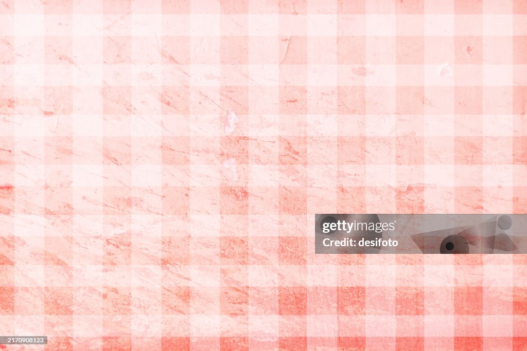 Faint Checkered Pattern Faded Light Pink Red Faded Weathered Distressed Old Soft Pastel ...