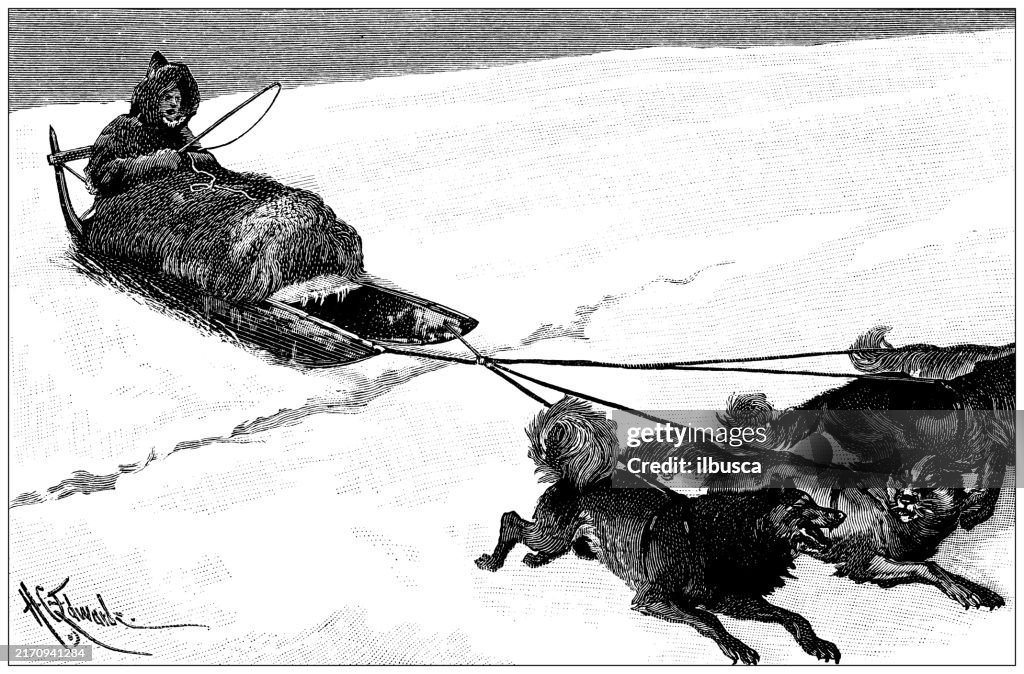 Antique Illustration: Greenland