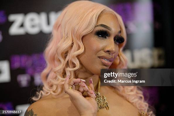 Lex Gold Rapper Lexi Gold attends the Joseline's Cabaret Texas red carpet premiere at ...