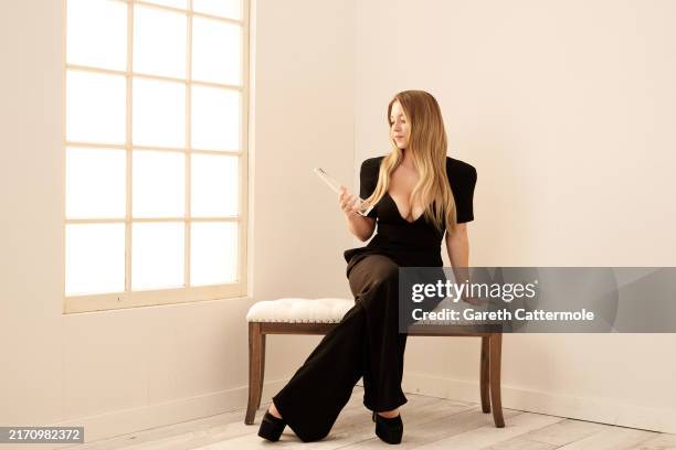 Sydney Sweeney receives the IMDb "Fan Favorite" STARmeter Award at The Getty Images Portrait Studio Presented by IMDb And IMDbPro at InterContinental...