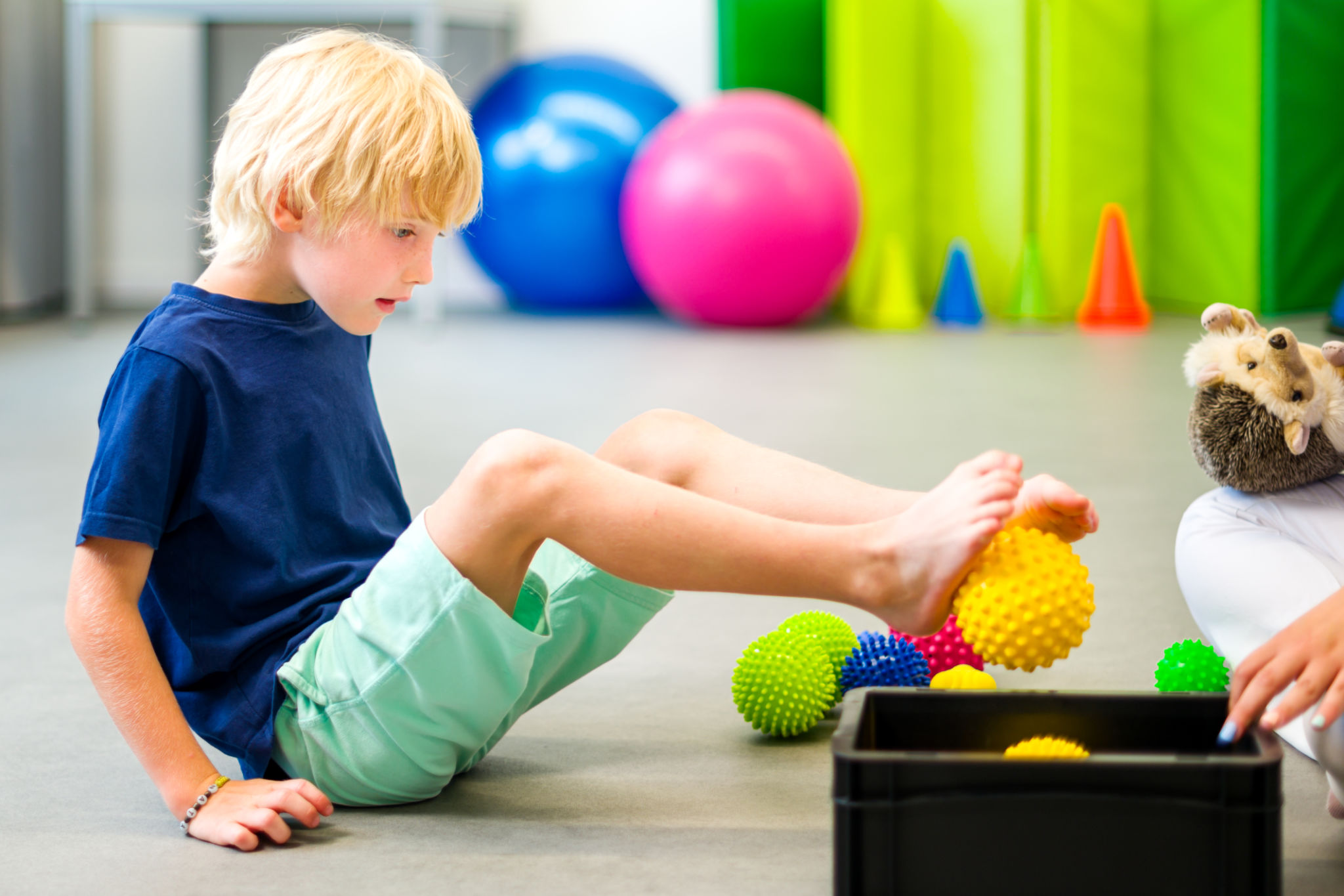 physiotherapy session