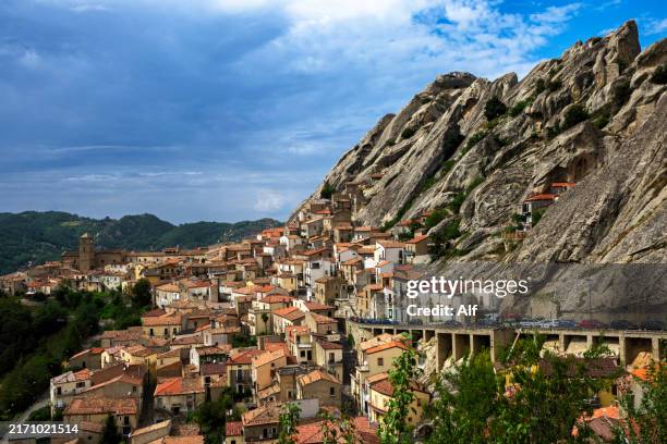 pietrapertosa, basiliacta, italy - southern italy stock pictures, royalty-free photos & images