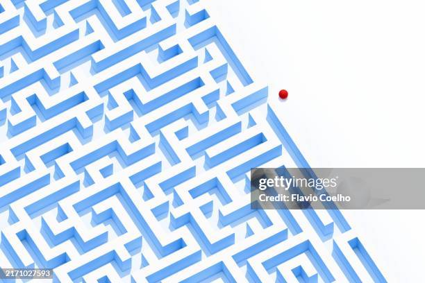 maze exit - labirinto imagens e fotografias de stock