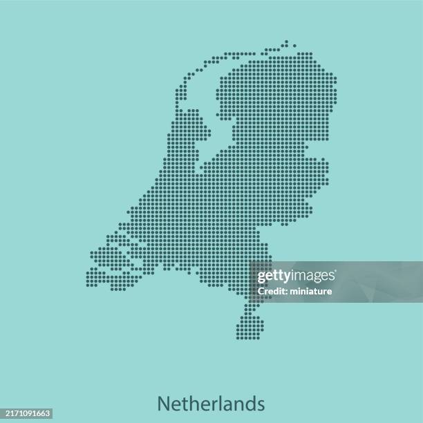 netherlands map - netherlands stock illustrations