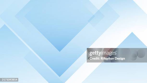 illustrations, cliparts, dessins animés et icônes de fond abstrait géométrique dégradé bleu et blanc moderne - couleur de fond
