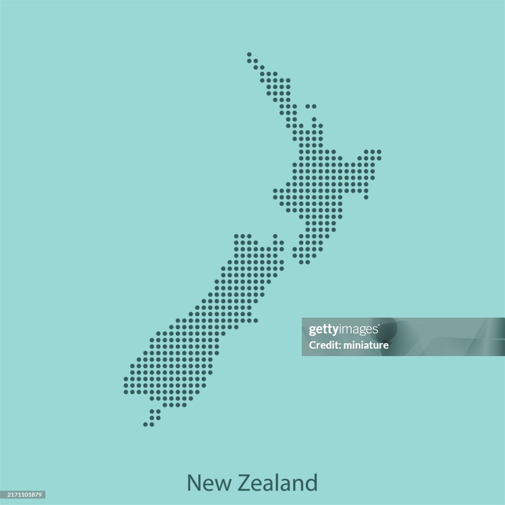 Nz Map Small New Zealand Map High-Res Vector Graphic - Getty Images