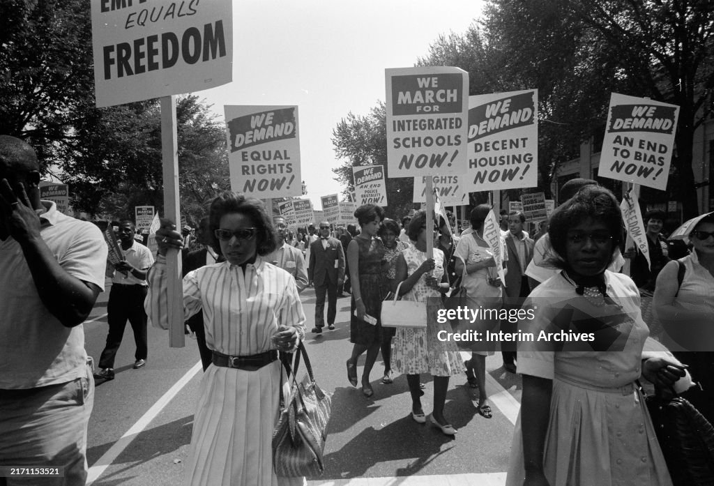 At The March On Washington For Jobs And Freedom