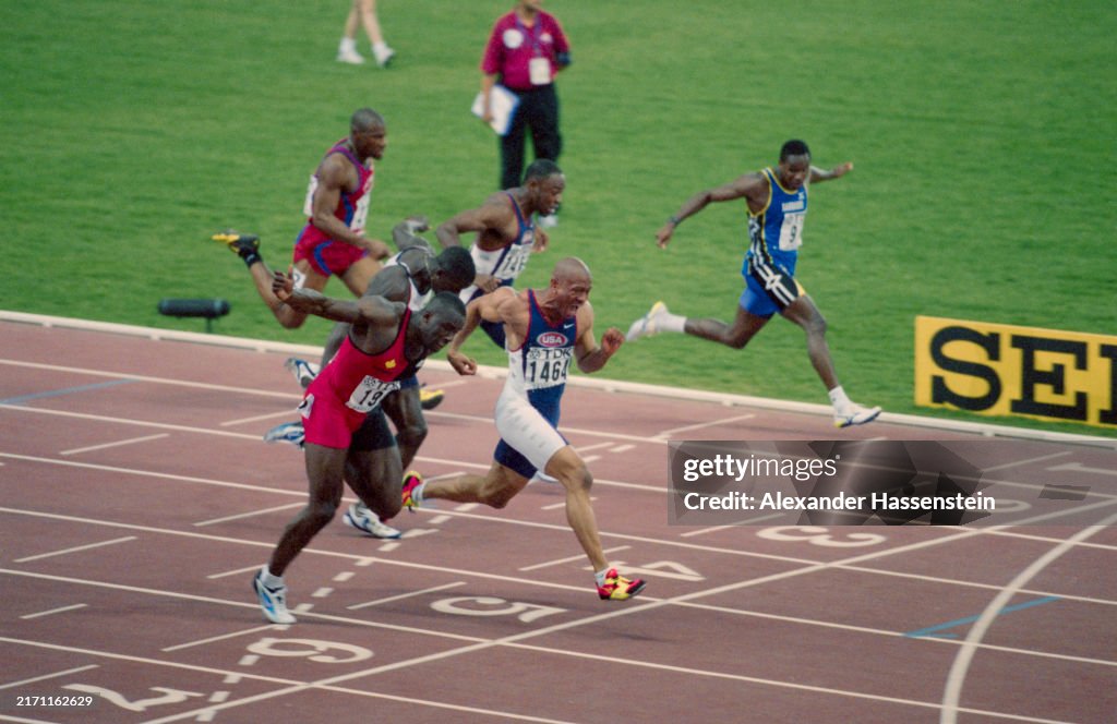 1999 World Championships In Athletics - Men's 100m Final