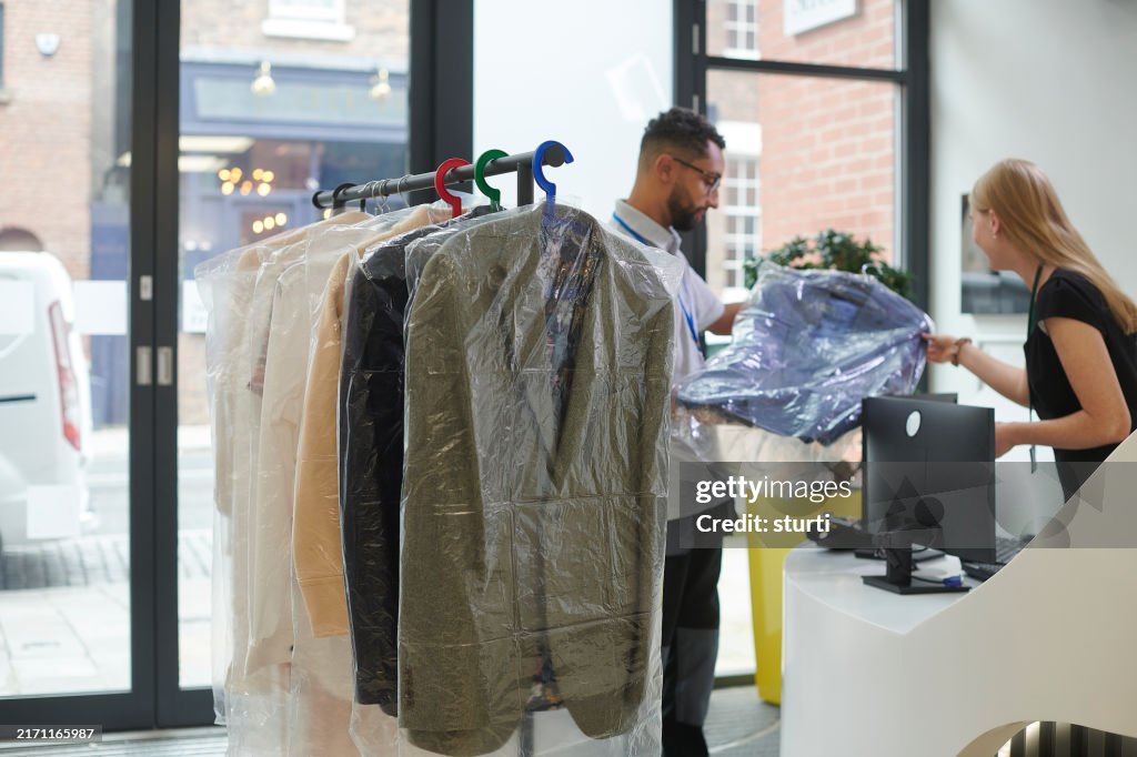 Dry cleaning office delivery