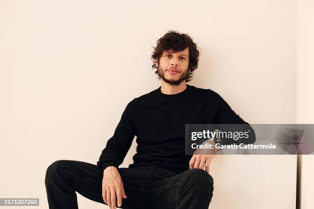 Luis Ortega of 'Kill the Jockey' poses in the Getty Images Portrait Studio Presented by IMDb and IMDbPro during the Toronto International Film...