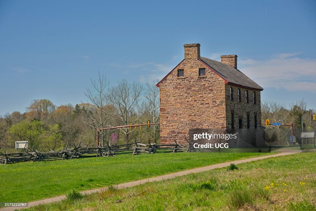 Civil War era Stone House, Manassas, Virginia,