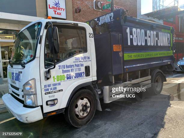 Got Junk truck, Queens, New York.